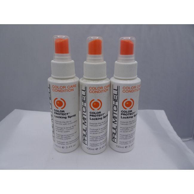 Paul Mitchell Color Protect Locking Spray 3.4 oz Each Lot Of 3