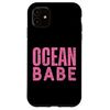 Ocean Babe Beach Waves Coastal Spirit Case for iPhone 11