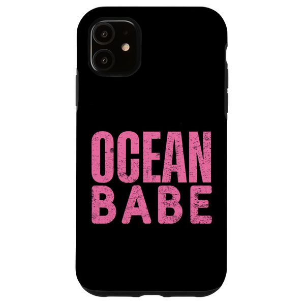 Ocean Babe Beach Waves Coastal Spirit Case for iPhone 11