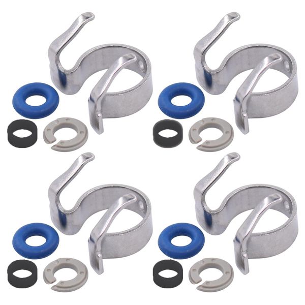 MACHSWON Fuel Injector Repair Kit with O-Ring 4 Pack