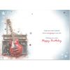 doodlecards Dad Birthday Card Guitar Medium Size with Plain Envelope