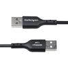 StarTech.com 4m (13ft) USB-A to USB-C Charging Cable, Charge & Sync, 3A, USB 2.0, TPE Jacket, Black USB Charging Cord