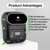 Phomemo M110 Portable Bluetooth Thermal Label Printer Pocket POS Receipt Maker