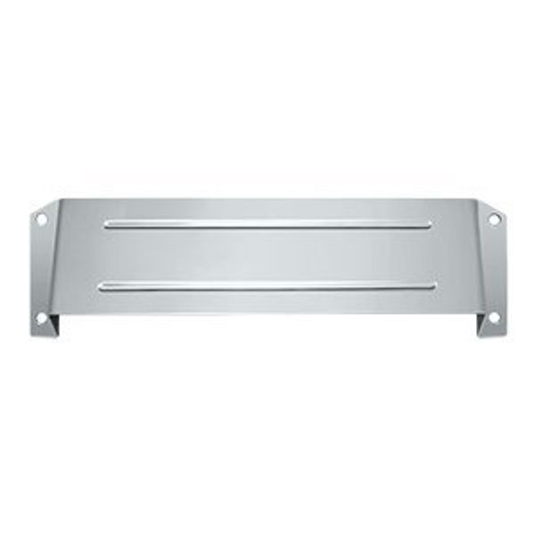 Letter Box Hood Bright Chrome - Solid
