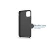 BeHello Mobile Phone Case Compatible with iPhone 11, Liquid Silicone Protective Case, Black