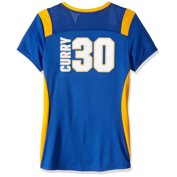 VF LSG Draft Him Player Program Nbawomen's Deep V-Neck Synthetic Tee, X-Large, Deep Royal-Yellow Gold