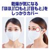 Kobayashi Pharmaceutical Moist Skin Mask for Bedtime with Moisturizing Ingredients to Make Your Skin Springy Next Morning, Regular M Size, 3 Masks x 4 Pieces, Bulk Purchase