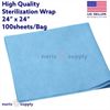 Premium Quality CSR Sterilization Wraps 24"x24" 100pcs/Bag