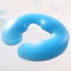 Silicone Face Massage Pillow Spa U Shaped Massage Pillow Spa Gel Pad Face Relax Body Massage Cradle Cushion for Salon Blue