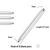 Tek Styz Pro Capacitive Resistive Stylus Universal 2 in 1 Compatible with Microsoft Surface Go High Sensitivity & Precision Full Size 15 Pack! (Silver)