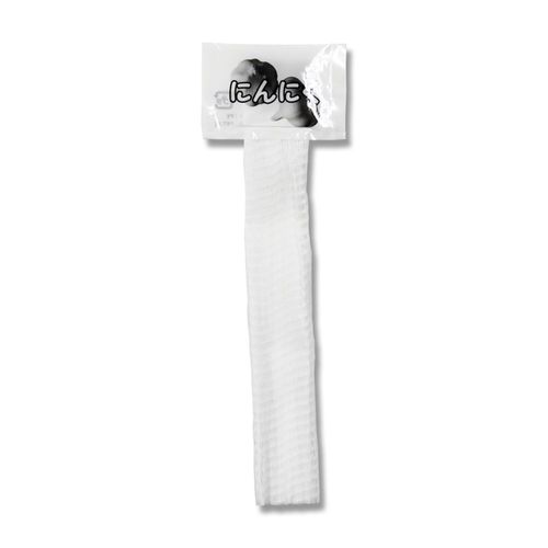 Shimojima Haiko 004711714 Garlic Net with Label, JAN Code, White, 5.9 inches (15 cm), 100 Pieces