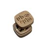 Mr and Mrs Engraved Wooden Ring Box, Wedding Ring Bearer Box
