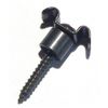 Guitar string tree retainer in black
