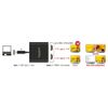 DeLOCK 87719 HDMI video splitter - Video Splitters (HDMI, 0.25 m, 3840 x 2160 pixels, 60 Hz, Black, Mac OS X 10.9 Mavericks)