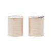 Korbond 320m Sewing Thread –2 x 160m Spools - Cream Polyester – Hand and Machine Sewing
