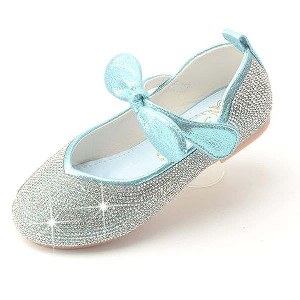 Girls Dress Shoe Party Sparkle Flat Princess Shoes (Toddler/Little Kid) 1.5 M US Little Kid