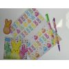 Peeps Easter Doodle Pad Stationery Set, Includes Eraser, Pen, Pencil, Stickers