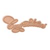 Spellbinders Glimmer Hot Foil Plate-Copperplate Script Congratulations, Multi-Colour, 12.2 x 5.5 cm