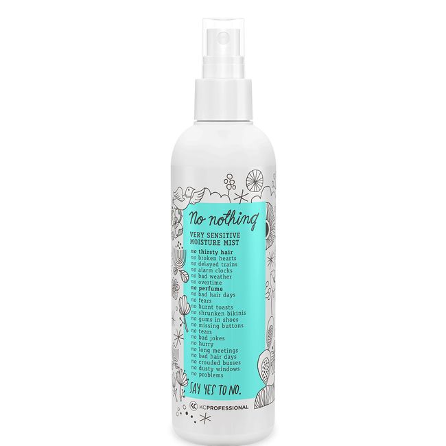 No nothing Very Sensitive Moisture Mist 250ml/8.5 oz (NEW)