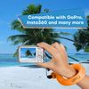 Nordic Flash Waterproof Camera Float (2-pack) Floating Strap for Your Underwater Devices - Red & Orange