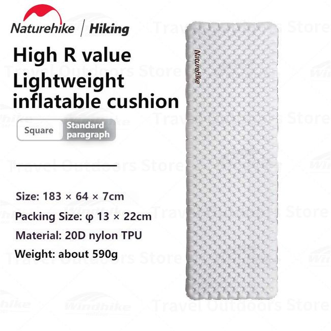 High R value 5.8] Inflatable Mattress Camping Naturehike