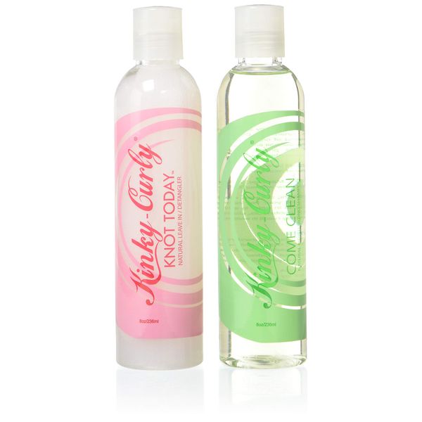 Kinky Curly Knot Today + Come Clean Shampoo Combo Set