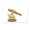CafePress Nautical Telescope Rectangle Car Bumper Magnet
