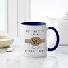 CafePress Authentic 90Th Birthday Mug 11 oz (325 ml) Ceramic Coffee Mug