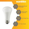 Sunlite LED A Type Household 12W (75W Equivalent) Light Bulb Medium (E26) Base, Daylight