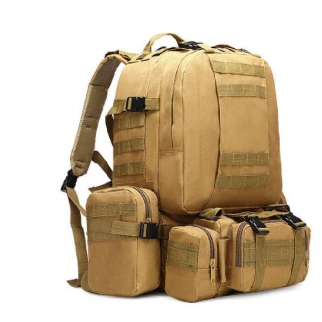 Large Capacity 50l Mochila Militar Tactical Backpacks 3p Softback