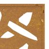 Garden Wall Decoration Will Rust Over Time Corten Steel vidaXL