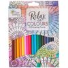 Colour Therapy Colouring Pencil, 20 Count (Pack of 1)