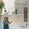Meterk 49FT Red Cross Line Laser Level Self Leveling Measure Tool Construction