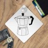 'Coffee Machine' Suction Cup Car Window Sign (CG00026975)