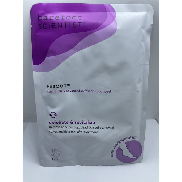 NEW Barefoot Scientist Reboot Scientifically Advanced Exfoliating Foot Peel 1 PR