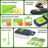 Vegetable Chopper Vegetable Cutter, 12 in 1 Multi-Function