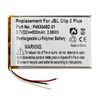 For JBL Clip 2 Plus Bluetooth Speaker P453048D 01 Battery 800mAh Replacement