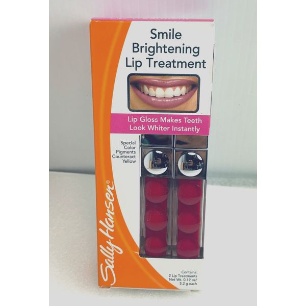 New SALLY HANSEN Smile Brightening Lip Treatment RADIANT  (2 pack)