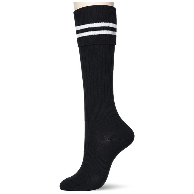 Zett ZFS2000 Soccer Socks (2 Lines) White x Black