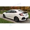 For Chevy Camaro Glossy Black w/Red Rear Bumper Fin Canard Splitter Diffuser