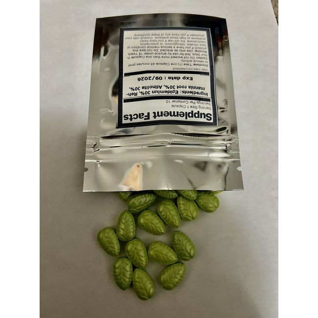 20 Big Green PILLS NEW! Energy Male Herbal pills Para Hombres Toro Xxxplo La Pep