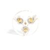 GloFX Clear Ion 3 LED Orbit - Light Orbit Rave Orbital Round Circle - Zero Rattle