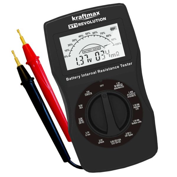 kraftmax XT1 Battery Tester with Internal Resistance Measurement