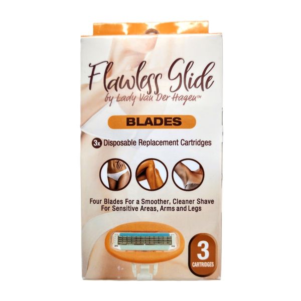 Lady Van Der Hagen Flawless 3-Pack Replacement Cartridges