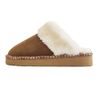 Minnetonka Cerise Boa Slipper Cream 7 (24.0)