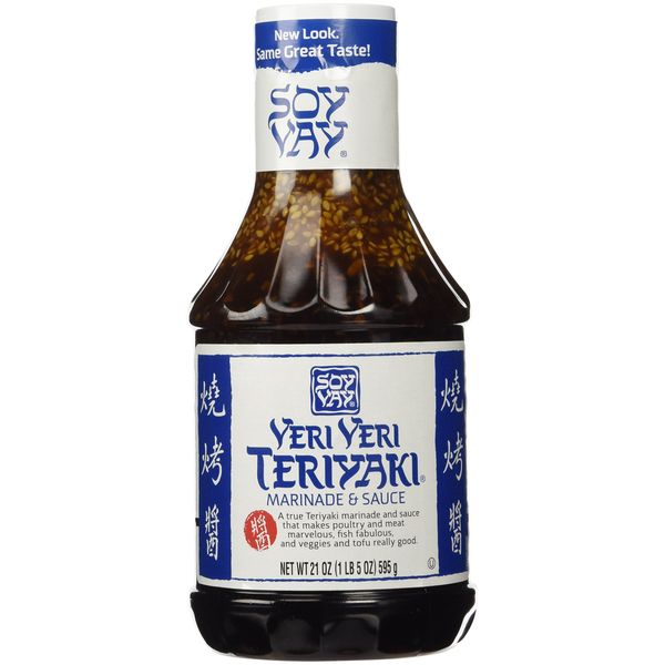 Soy Vay Veri Veri Teriyaki Marinade and Sauce, 21 oz pack of 3