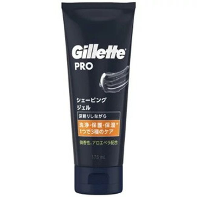 Gillette PRO Shaving Gel Slightly Scented 175mL *Delivery Classification: 1