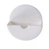 TRTO 1Pcs Self-Adhesive White Kitchen Bath Basin Plug Holder - Tidy Storage Solution for Sink Accessories