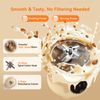 Automatic Nut Milk Maker 50oz Soybean Milk Machine For Almond Oat  Soy White