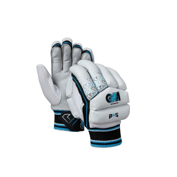 Gunn & Moore GM Cricket Batting Gloves | Diamond | Ben Stokes Endorsed | Split Leather Palm | Small Adult Left Handed | Approx Weight per Pair 390 g